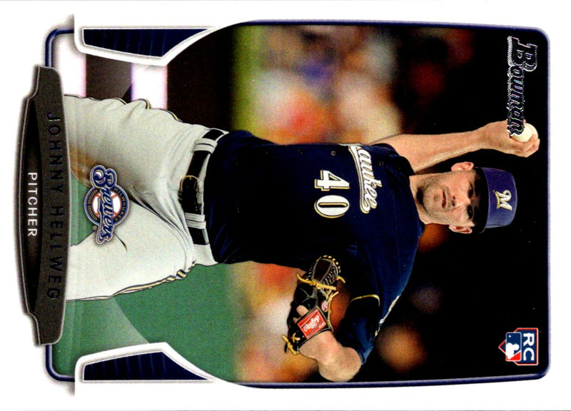 2013 Bowman Draft Picks & Prospects Johnny Hellweg #23 Rookie