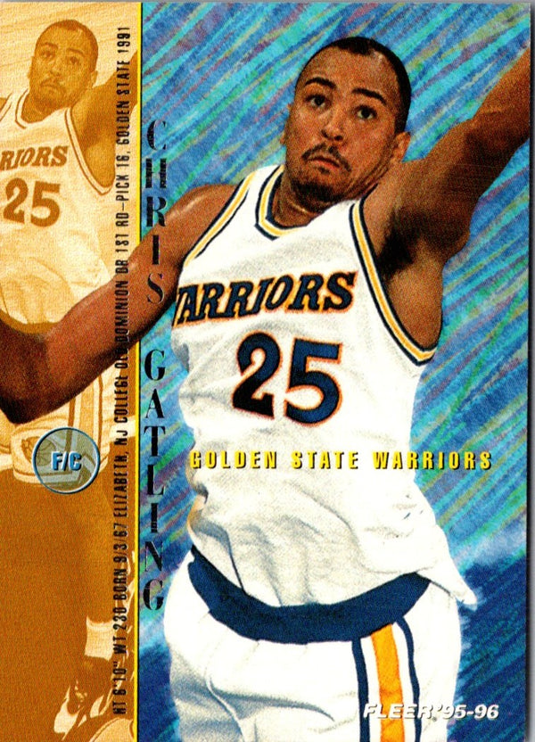 1995 Fleer European Chris Gatling #57