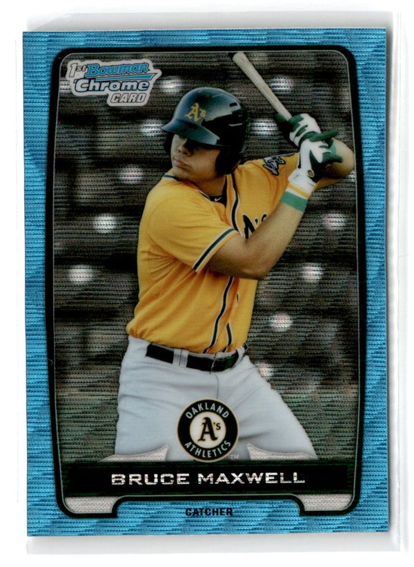 2012 Bowman Draft Picks & Prospects Chrome Bruce Maxwell #BDPP41