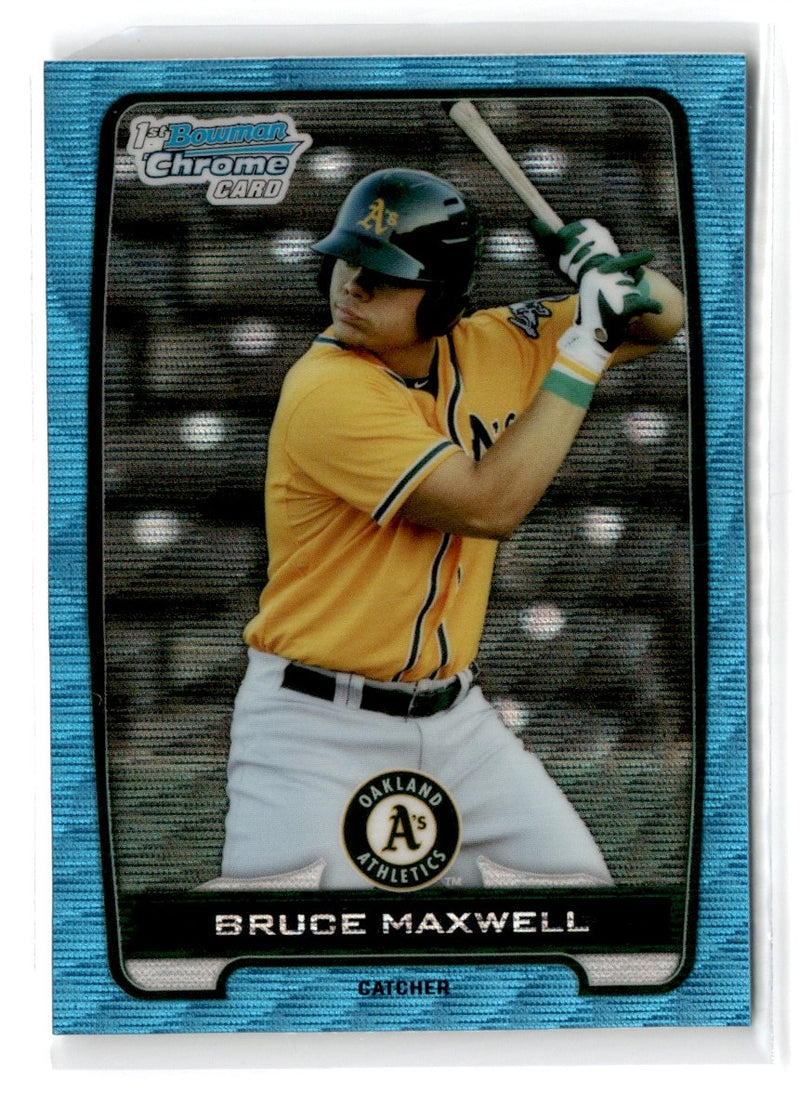 2012 Bowman Draft Picks & Prospects Chrome Bruce Maxwell