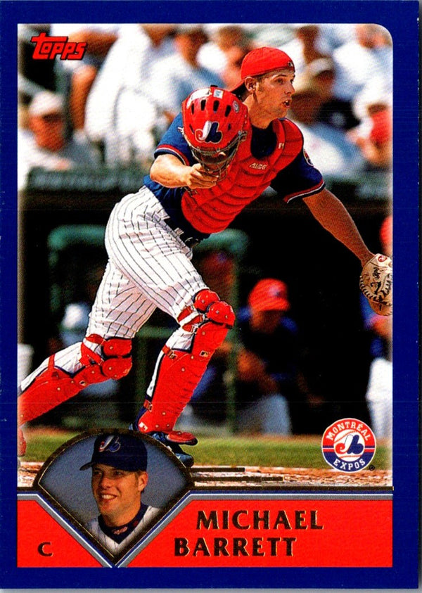 2003 Topps Home Team Advantage Michael Barrett #255