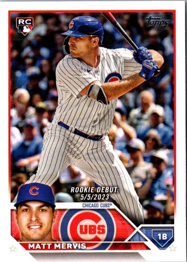 2023 Topps Update Matt Mervis #US236