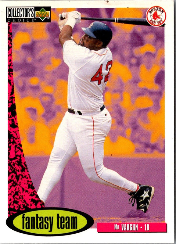 1996 Collector's Choice Mo Vaughn #273