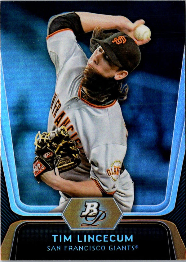 2012 Bowman Platinum Tim Lincecum #76