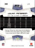 2008 Score Super Bowl XLIII Julian Peterson #281