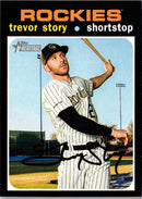 2020 Topps Heritage Trevor Story