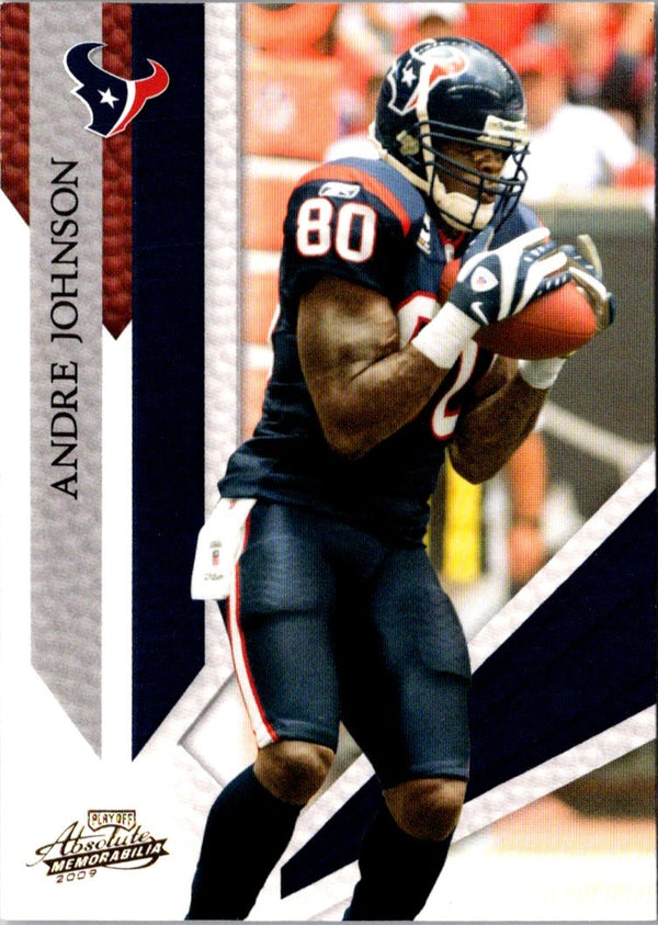 2009 Playoff Absolute Memorabilia Andre Johnson #38