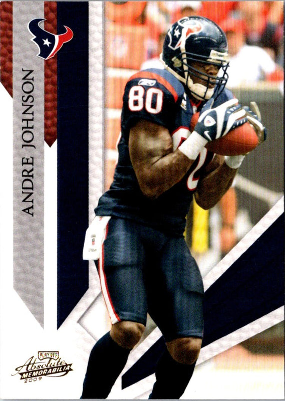 2009 Playoff Absolute Memorabilia Andre Johnson #38