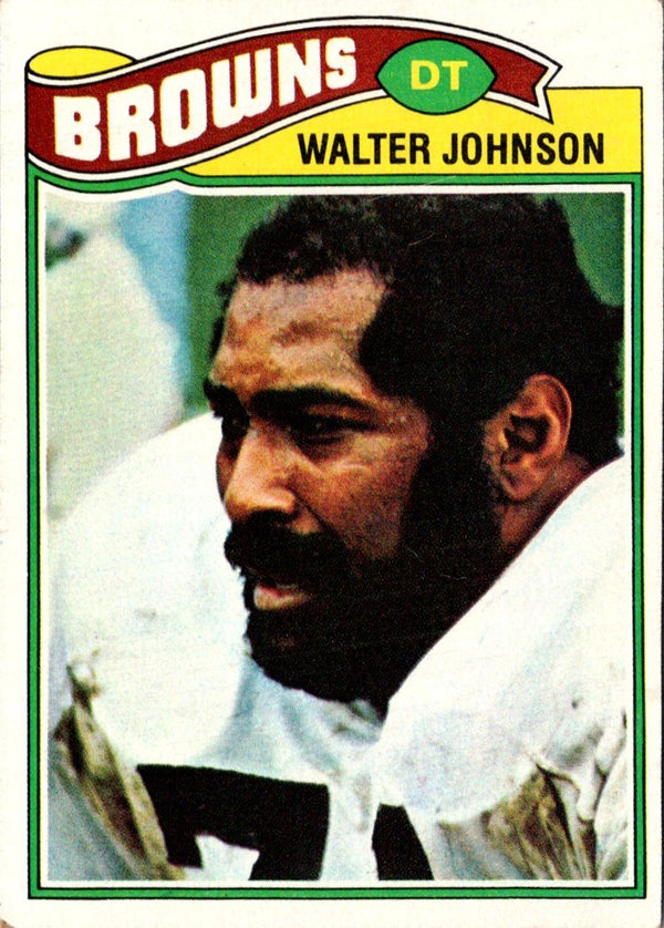 1977 Topps Walter Johnson #476