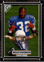 1997 Topps Gallery Bryant Westbrook #5 Rookie