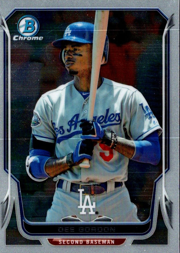 2014 Bowman Chrome Dee Gordon #205