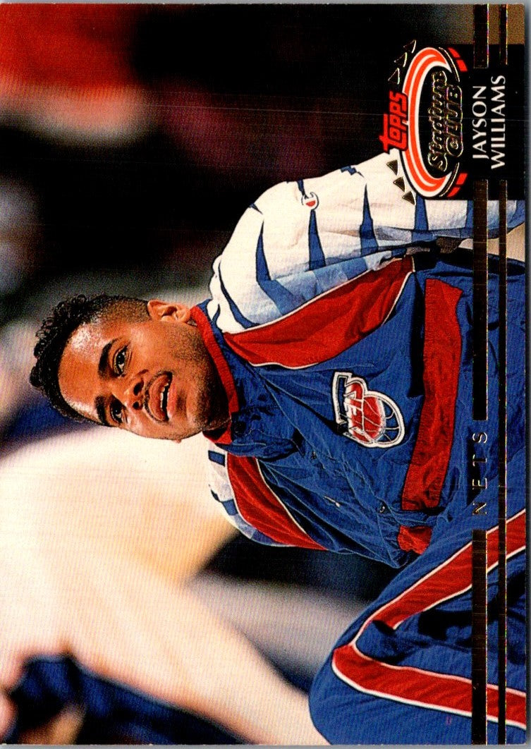 1992 Stadium Club Jayson Williams