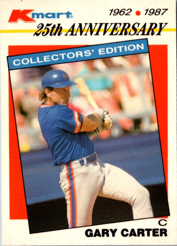 1987 Topps Kmart 25th Anniversary Gary Carter #25