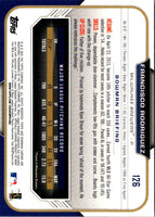 2015 Bowman Chrome Francisco Rodriguez #126