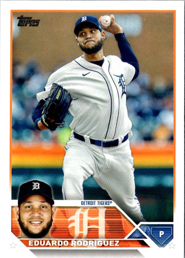 2023 Topps Day Detroit Tigers Eduardo Rodriguez #DET-4