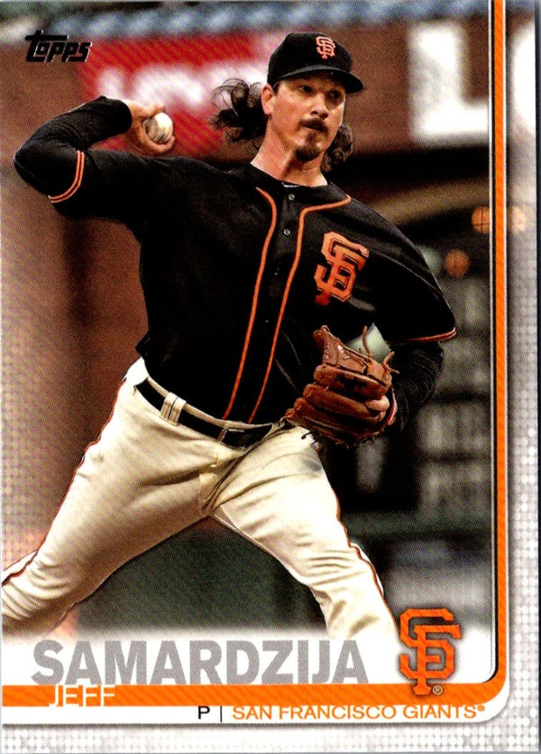 2019 Topps Jeff Samardzija #574