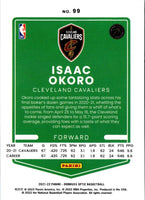 2021 Donruss Optic Isaac Okoro #99