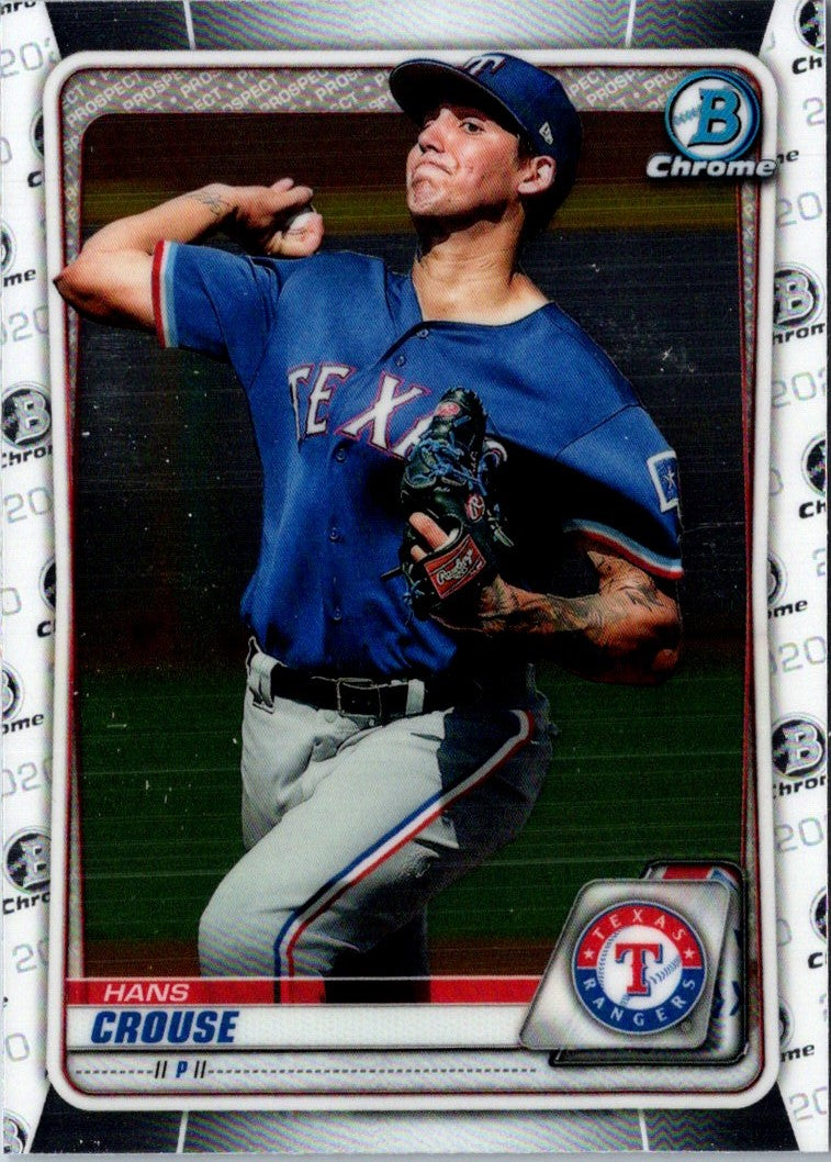 2020 Bowman Chrome Prospects Hans Crouse