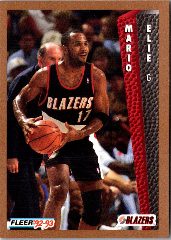 1992 Fleer Mario Elie #416