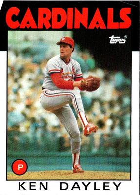 1986 Topps Ken Dayley #607
