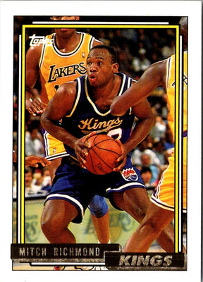 1992 Topps Gold Mitch Richmond #25