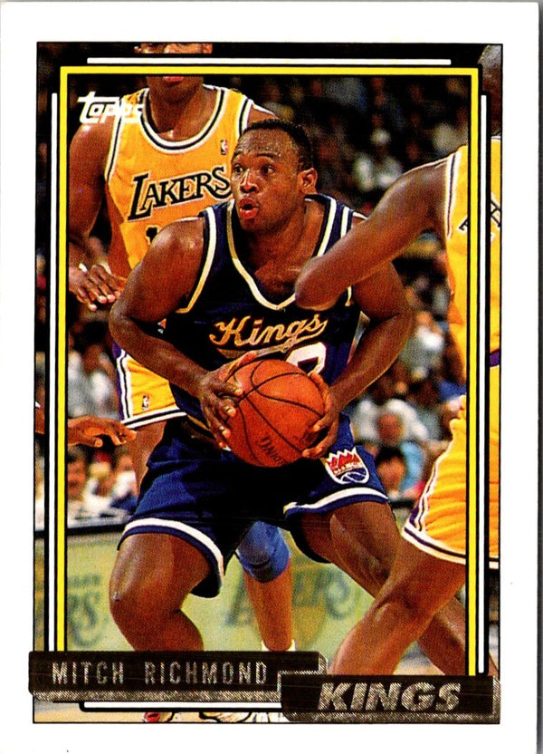1992 Topps Gold Mitch Richmond #25