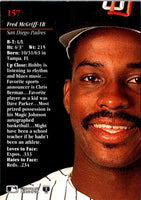 1993 Studio Fred McGriff #157