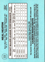 1986 Donruss Neal Heaton #338