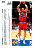 1992 Upper Deck McDonald's Tom Gugliotta #P50