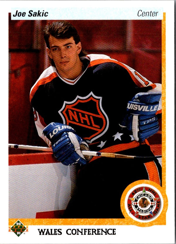 1990 Upper Deck French Joe Sakic #490