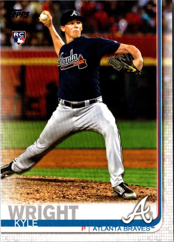 2019 Topps Kyle Wright #473A Rookie