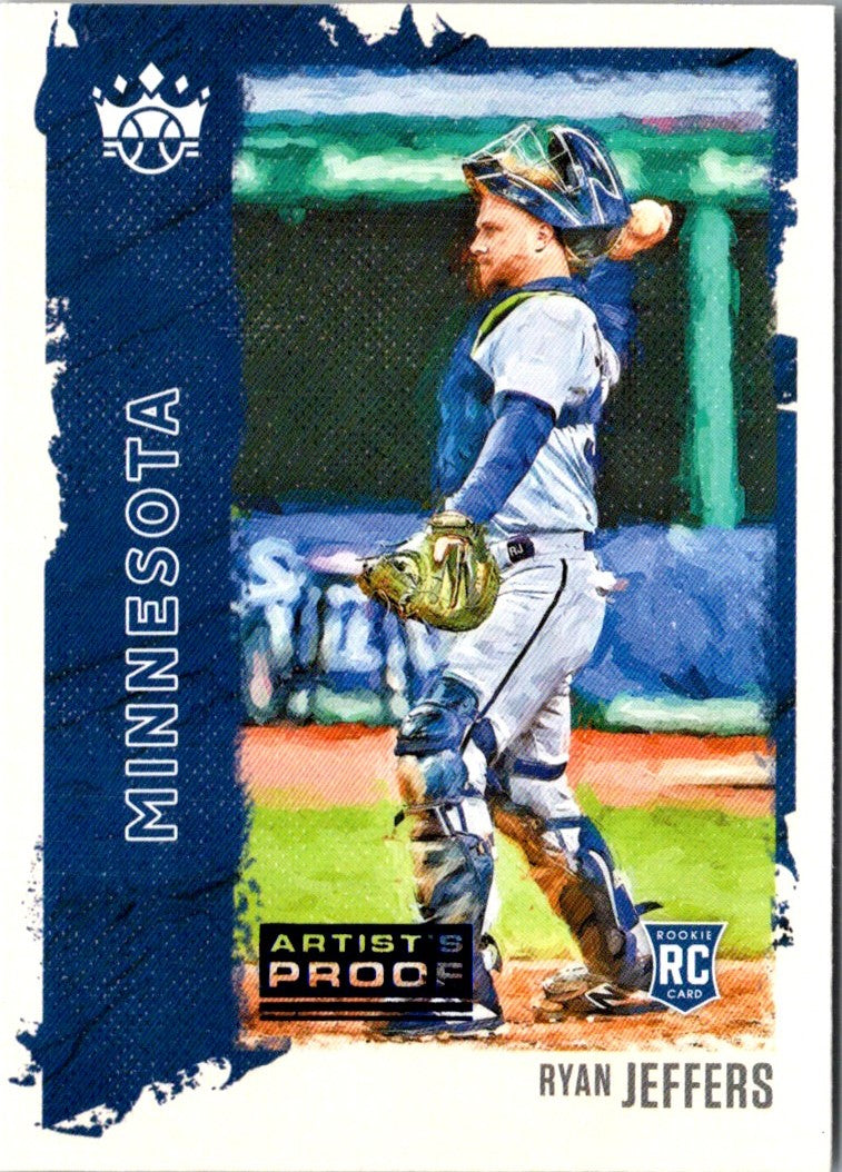 2021 Panini Diamond Kings Artist Proof Blue Ryan Jeffers