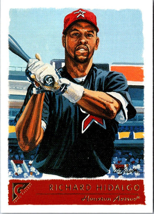 2001 Topps Gallery Richard Hidalgo #47