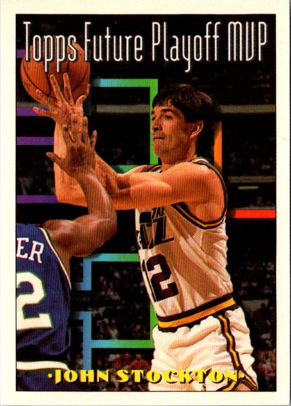 1993 Topps John Stockton #201