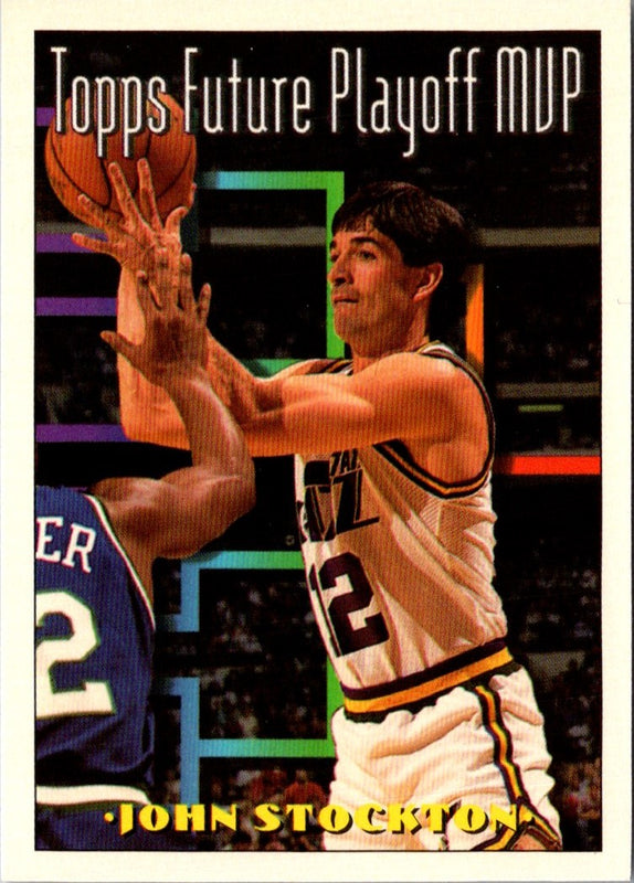 1993 Topps John Stockton #201