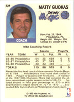 1989 Hoops Matt Guokas #321