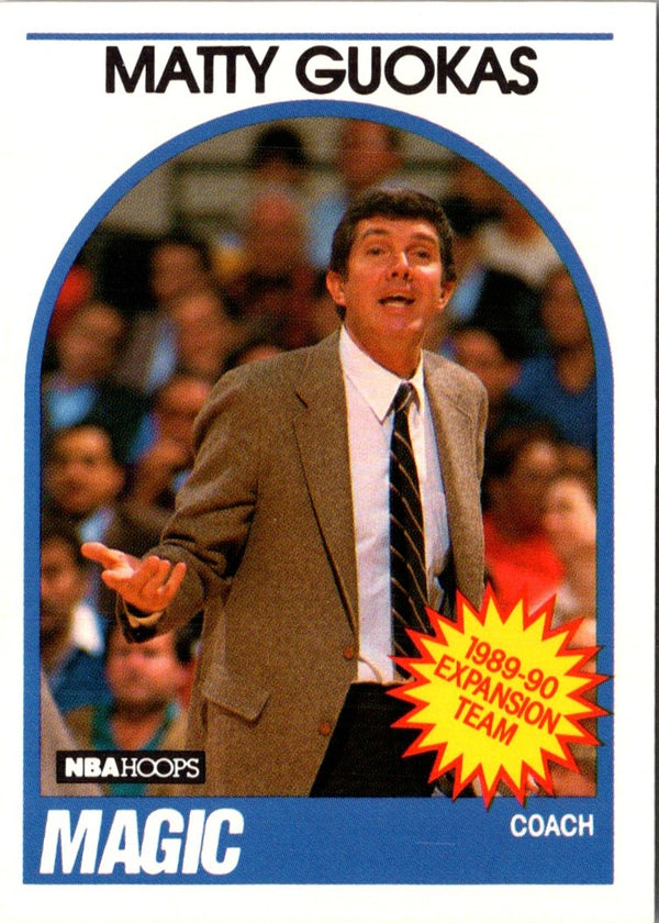 1989 Hoops Matt Guokas #321