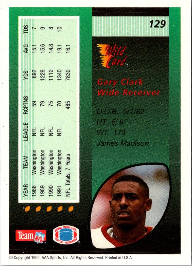 1992 Wild Card Gary Clark