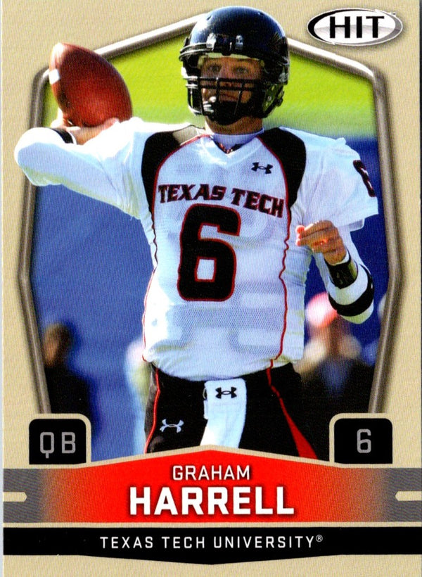 2009 SAGE HIT Glossy Graham Harrell #96