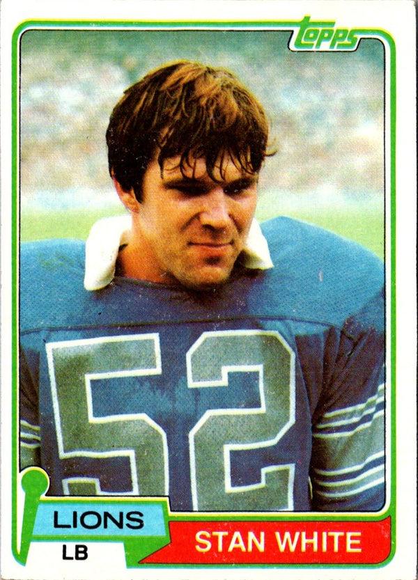 1981 Topps Stan White #27