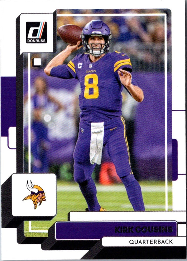 2022 Donruss Kirk Cousins #106