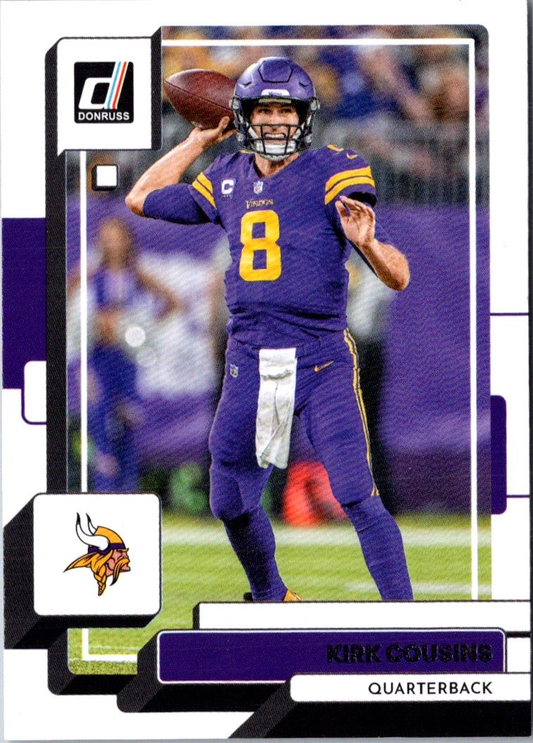 2022 Donruss Kirk Cousins