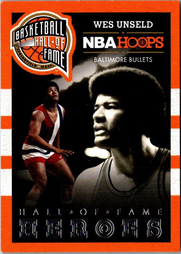 2013 Hoops Hall of Fame Heroes Wes Unseld #10
