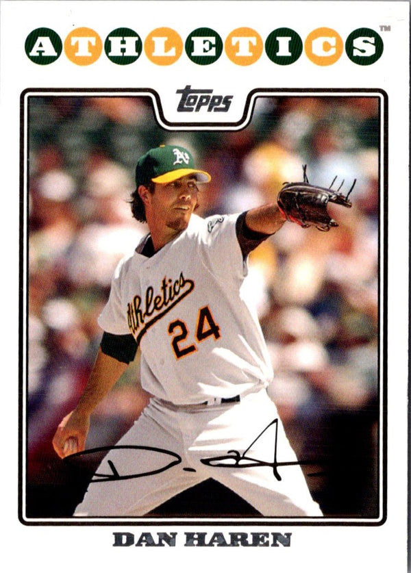 2008 Topps Dan Haren #245