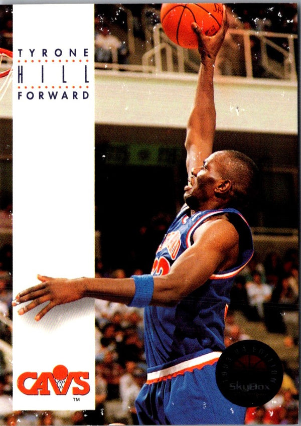 1993 SkyBox Tyrone Hill #210