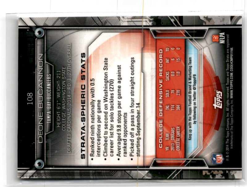 2014 Topps Strata Deone Bucannon