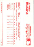1990 Star Harrisburg Senators Jeffrey Osborne