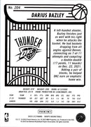 2022 Hoops Blue Darius Bazley