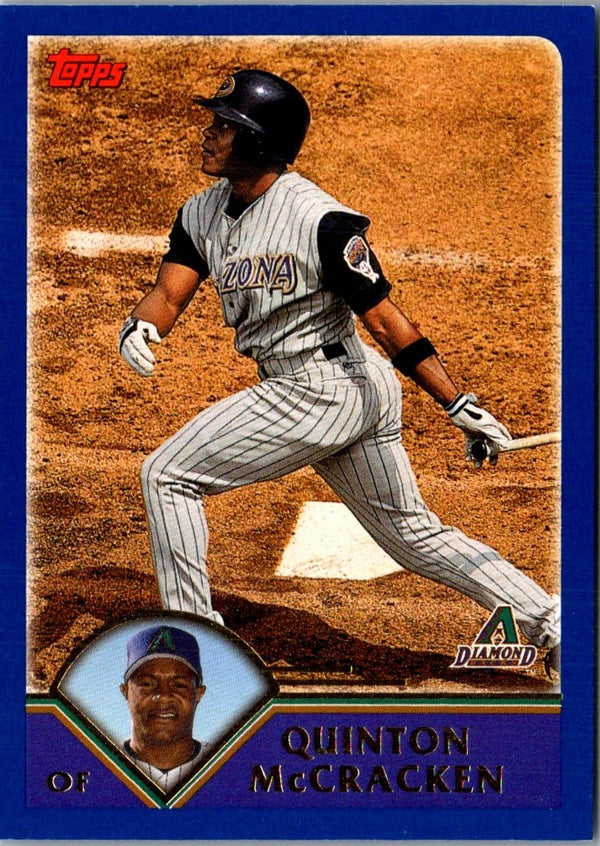 2003 Topps Home Team Advantage Quinton Mccracken #447