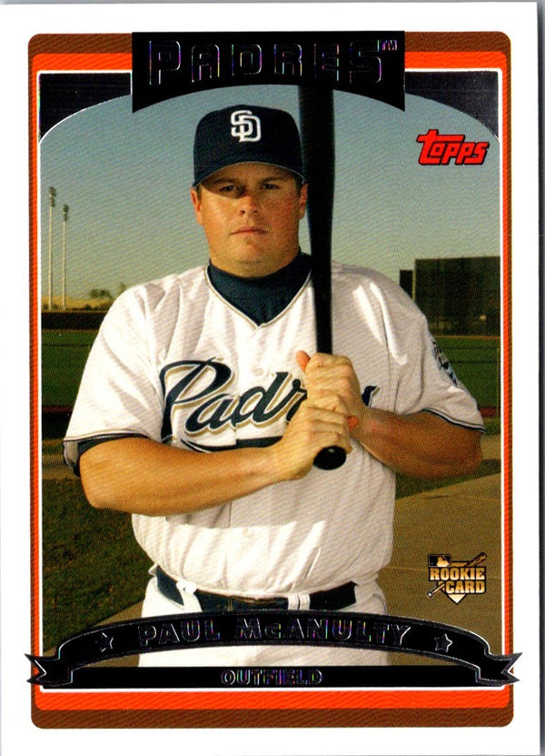 2006 Topps Paul McAnulty #325